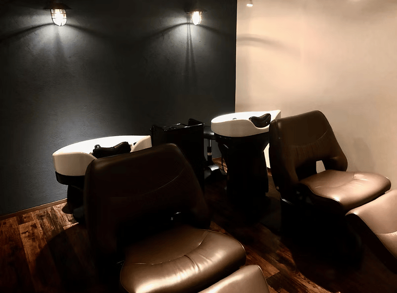 ヘッドスパメニューの様子