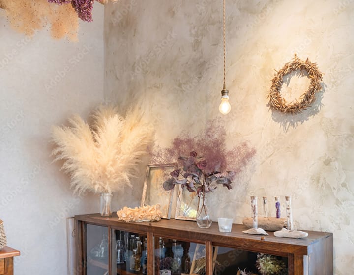 美容室の店内の風景です